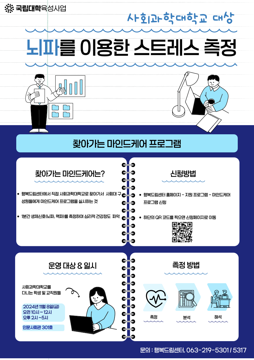사회과학대학 뇌파를 이용한 스트레스 측정 프로그램(11월)