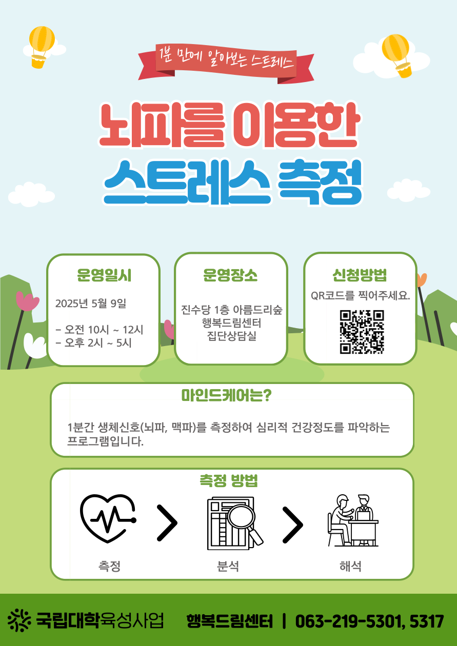 뇌파를 이용한 스트레스 측정 프로그램(5월)